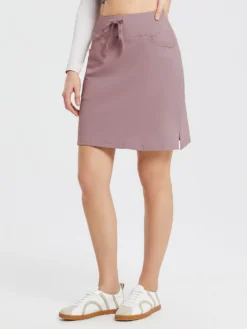 Women's 20" Cotton Golf Skort -Baleaf Clothing Shop dfa011 5 07beda2f b4b6 4224 8560 04d831b0423a