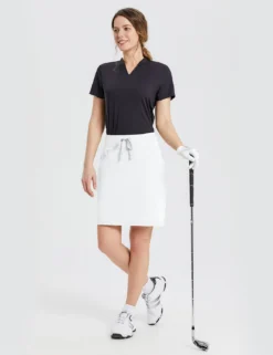 Women's 20" Cotton Golf Skort -Baleaf Clothing Shop dfa011 6 42aa2b78 f6fa 4f47 bd7e e2688b896701