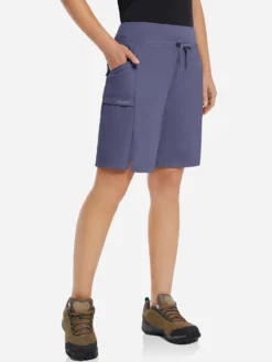 Women's 9" Quick-Dry Hiking Bermuda Shorts -Baleaf Clothing Shop dga003 1 dc619f82 ac61 459c 9e31 4c616a64edc8