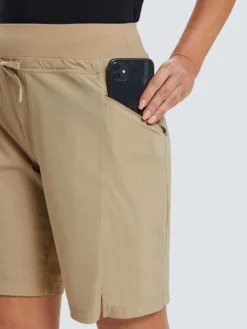 Women's 9" Quick-Dry Hiking Bermuda Shorts -Baleaf Clothing Shop dga003 5 befc8891 e2f9 4db2 aedb 0f6e55bc90b5