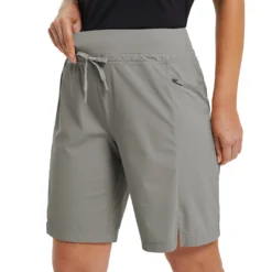 Women's 9" Quick-Dry Hiking Bermuda Shorts -Baleaf Clothing Shop dga003 2 1 e924eef8 7320 4082 b9cd e73834e687e6