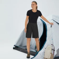 Women's 9" Quick-Dry Hiking Bermuda Shorts -Baleaf Clothing Shop dga003 5