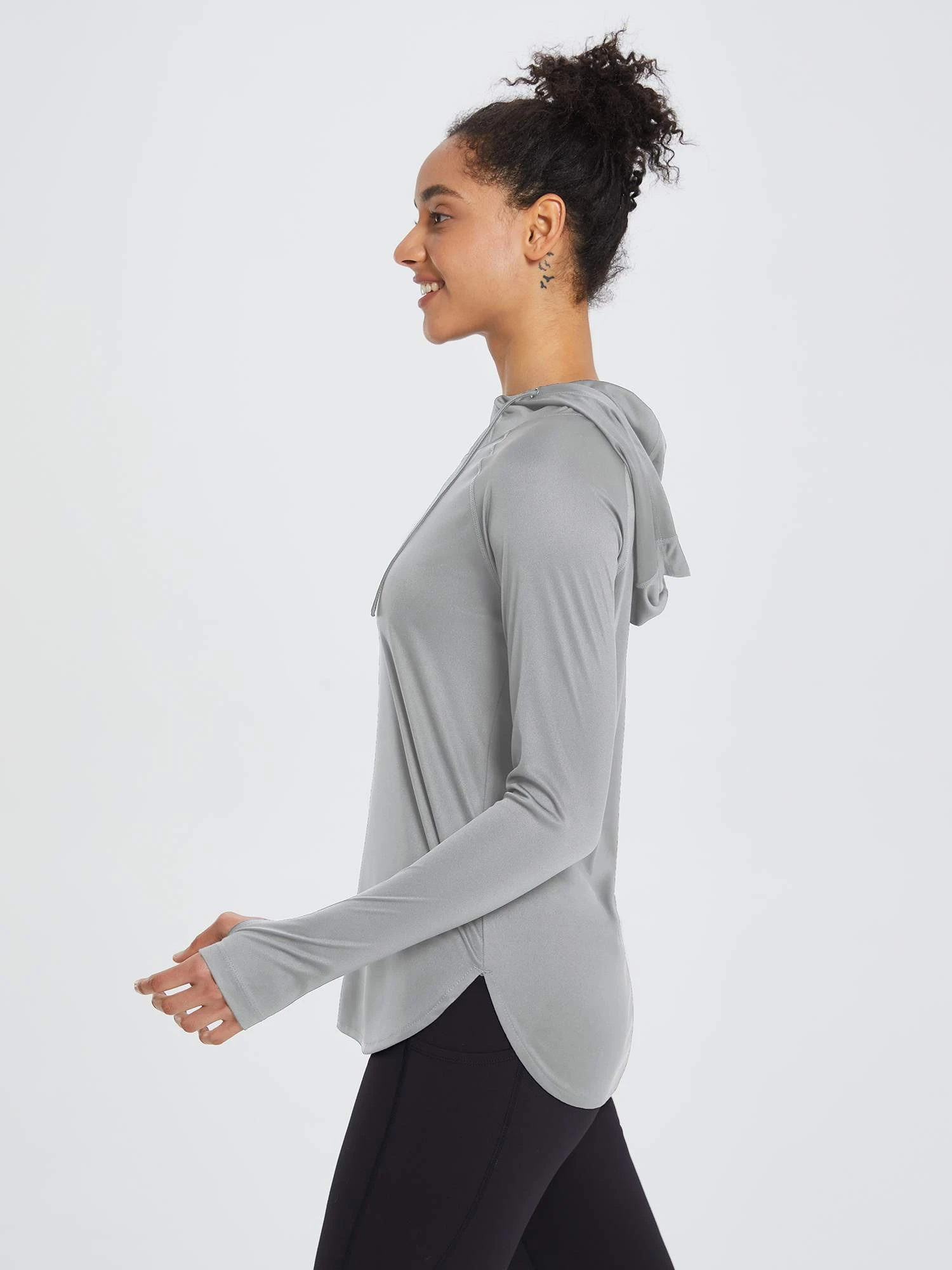 UPF 50+ Sun Hoodie Shirt 3 UPF 50+ Sun Hoodie Shirt - Image 3