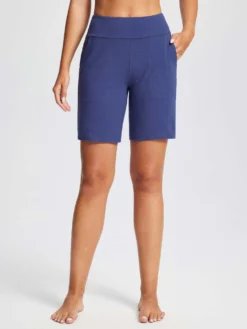 8" Yoga Knit Waistband Straight Leg Knee Shorts 35 8" Yoga Knit Waistband Straight Leg Knee Shorts -Baleaf Clothing Shop ebh030 1 ce42a0a2 4da0 4f58 a166 c7c6d5dd8157