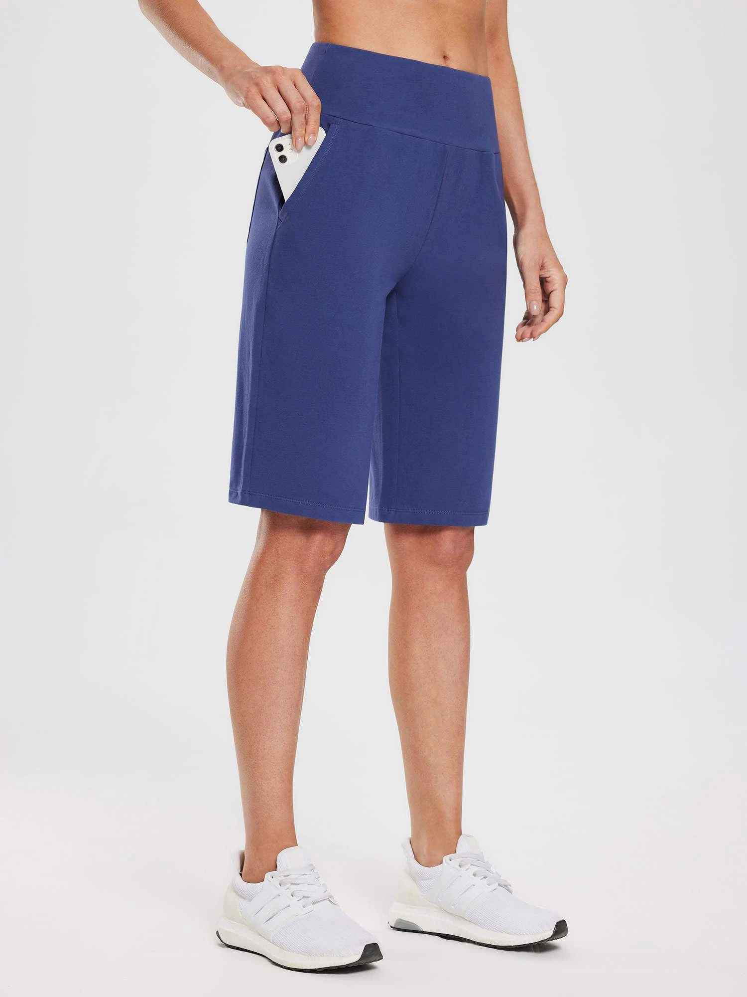 Women's 12" Cotton Bermuda Shorts 15 Women's 12" Cotton Bermuda Shorts - Image 15