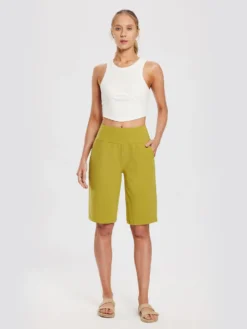 Women's 12" Cotton Bermuda Shorts 27 Women's 12" Cotton Bermuda Shorts -Baleaf Clothing Shop ebh033 5 67c6f373 ba65 4c33 adc3 c815ac70a045