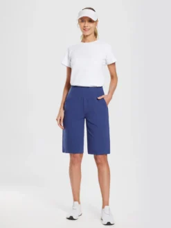 Women's 12" Cotton Bermuda Shorts 33 Women's 12" Cotton Bermuda Shorts -Baleaf Clothing Shop ebh033 6 6555aa19 e85c 4ef9 9f06 7d27937bd4aa