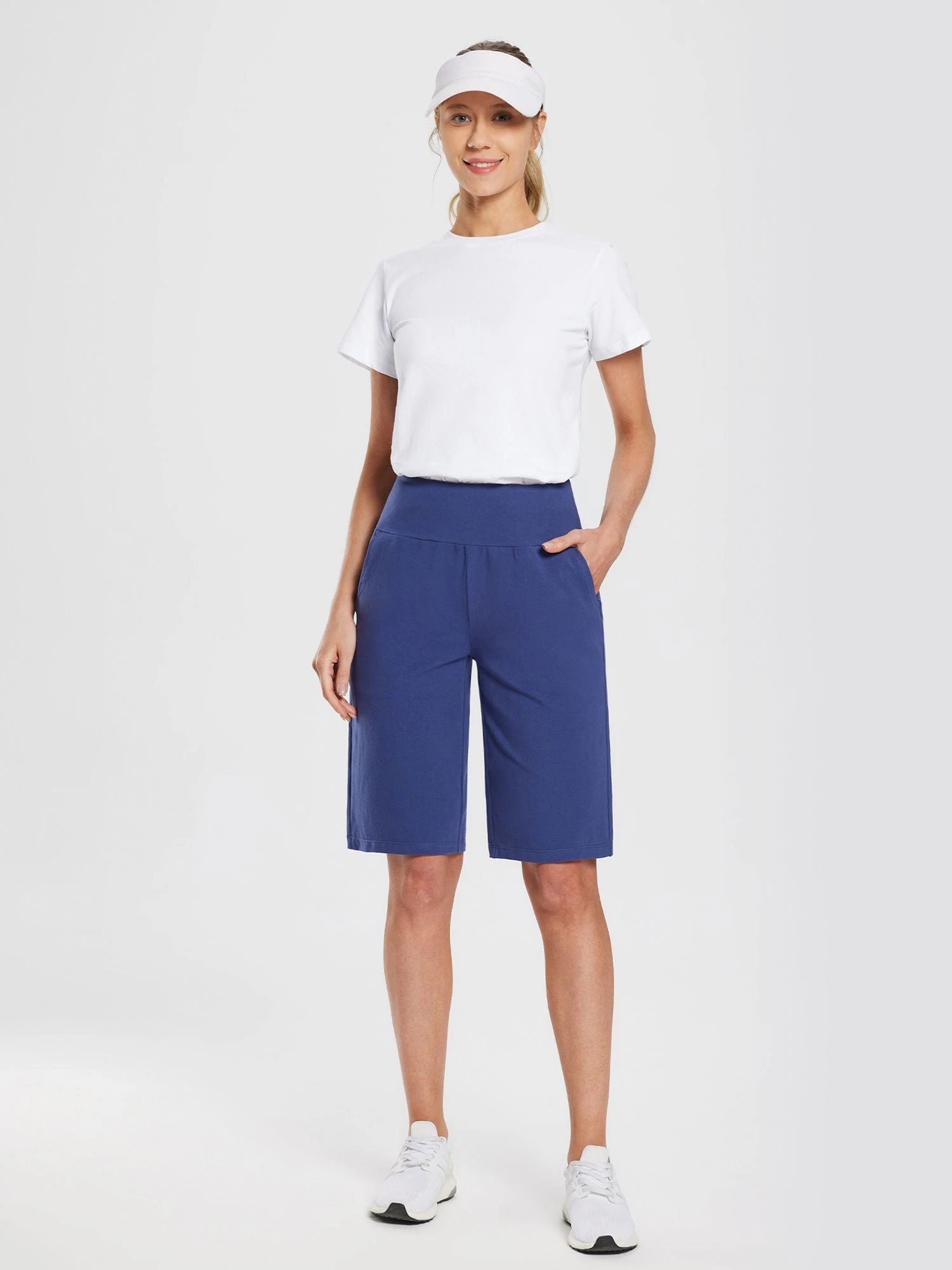 Women's 12" Cotton Bermuda Shorts 14 Women's 12" Cotton Bermuda Shorts - Image 14