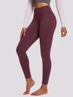 Yoga Fleece Skinny Leggings -Baleaf Clothing Shop ebh036 2 c66e8f42 1dee 4d1f 8eff 12a99b833743