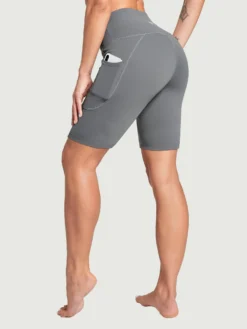 Women's 8" High-Waisted Yoga Shorts -Baleaf Clothing Shop ebh039 2 e8286d31 391b 4bff 9a66 42704877c7c9