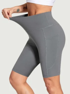 Women's 8" High-Waisted Yoga Shorts -Baleaf Clothing Shop ebh039 3 27f0244e ce86 45d3 be8c 58551b4e3be3