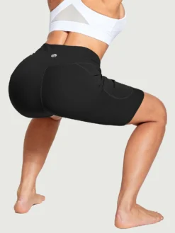 Women's 8" High-Waisted Yoga Shorts -Baleaf Clothing Shop ebh039 4 17931287 25fb 4101 bc13 fc24fab06ed0