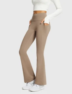 Laureate High-Rise Thermal Flared Pants -Baleaf Clothing Shop ebh053 cc897db4 fff0 4e9f 981a 02b2bda9f7ca