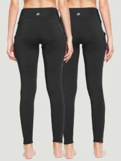 Yoga High Waisted Pocket Brushed Sense Leggings (2 Pack) -Baleaf Clothing Shop ebh062 3 ca35aa85 77b9 491a a192 ccc430492dd1