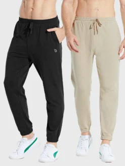 Men's Cotton Joggers (2-Pack) 15 Men's Cotton Joggers (2-Pack) -Baleaf Clothing Shop ebh0666