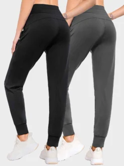 Yoga Fleece Skinny Drawstring Leggings (2 Pack) -Baleaf Clothing Shop ebh067 3 cdfb5f3a bab3 4f38 bd05 c8ab848b9ebf