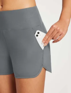 Flyleaf Women's 3" UPF 50+ High-Rise Swim Shorts -Baleaf Clothing Shop ecg002 4