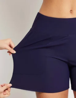 Flyleaf Women's 5" UPF 50+ High-Rise Swim Shorts 37 Flyleaf Women's 5" UPF 50+ High-Rise Swim Shorts -Baleaf Clothing Shop ecg003 4