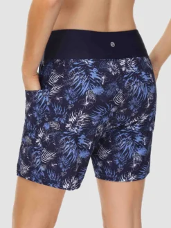 Women's 5" Printed Quick-Dry Swim Board Shorts -Baleaf Clothing Shop ecg039 2 fbe26125 2554 472f 88ea 575a7036ad8e