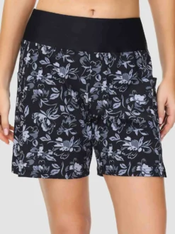 Women's 5" Printed Quick-Dry Swim Board Shorts -Baleaf Clothing Shop ecg039 4 25e15ade 4042 495d 8284 368b4c9d37a6