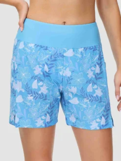 Women's 5" Printed Quick-Dry Swim Board Shorts -Baleaf Clothing Shop ecg039 4 b48797c2 7d16 49e0 a5c2 acd648a2a234