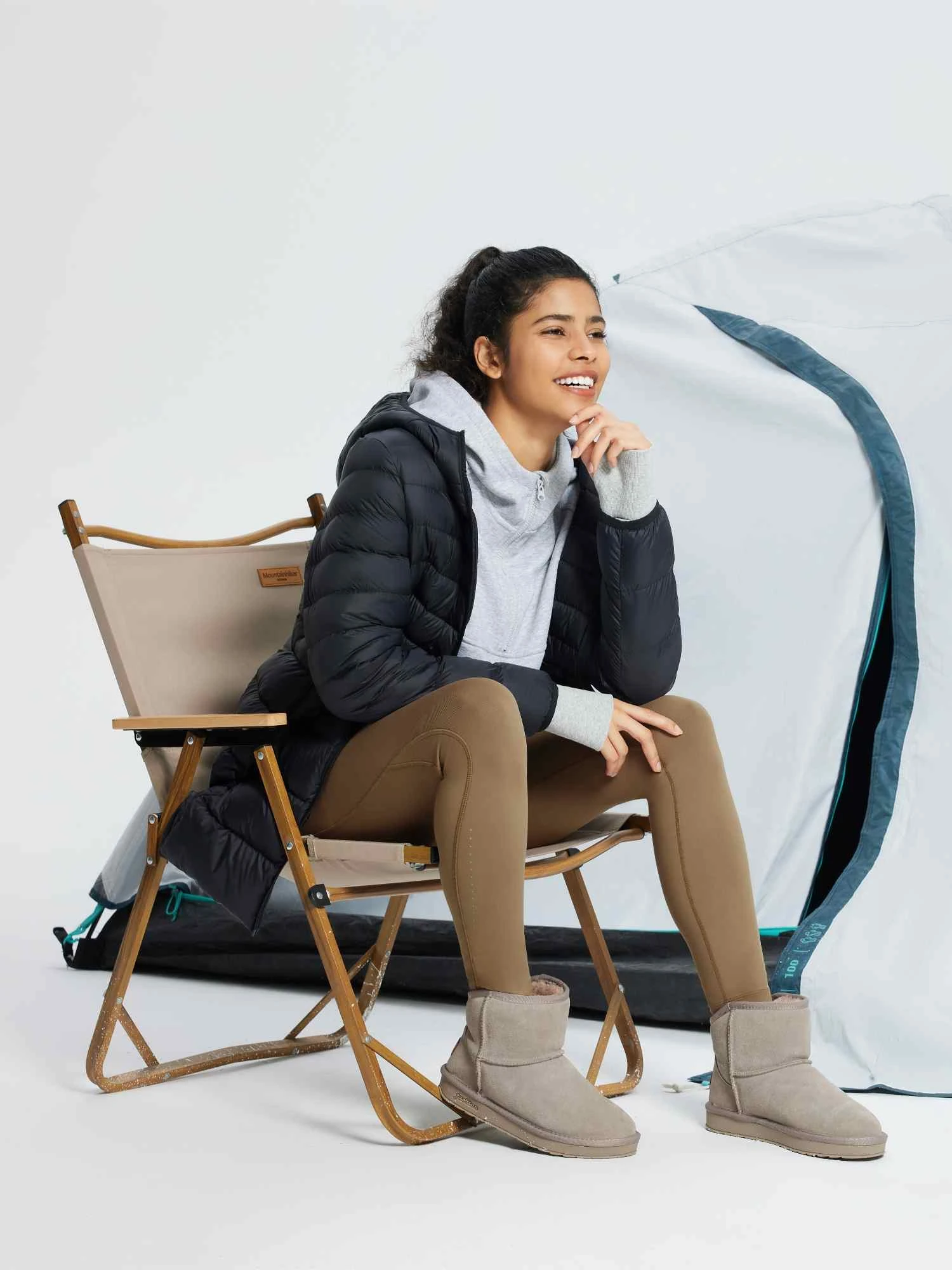 Skinny Ski Knitted Stretch Leggings 13 Skinny Ski Knitted Stretch Leggings - Image 13