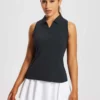 Women's Sleeveless Golf Polo Shirt