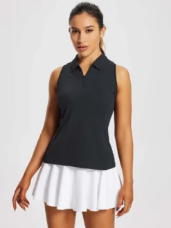 Women's Sleeveless Golf Polo Shirt