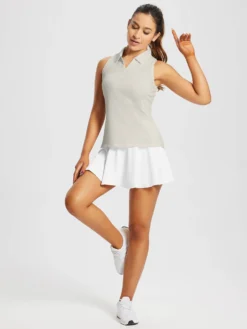 Women's Sleeveless Golf Polo Shirt -Baleaf Clothing Shop efa001 4 5293eea5 14b9 4bc0 8bcd 6e74064ed216