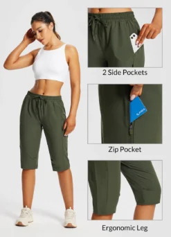 Laureate UPF50+ DWR Pocketed Capris -Baleaf Clothing Shop ega024 4 45fb5aa5 69a4 42a2 b0f5 b495335eba4c