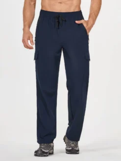 Men's UPF 50+ Quick-Dry Hiking Cargo Pants -Baleaf Clothing Shop ega034 6