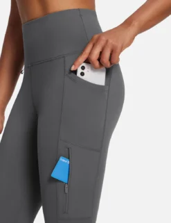 Laureate High-Rise Zipper Pockets Thermal Leggings -Baleaf Clothing Shop ega037 2