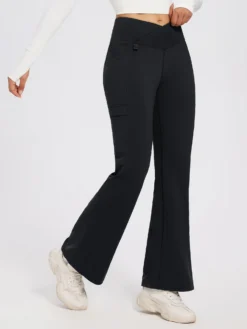 Outdoor Knit Fleece Microfleece Flare Pants -Baleaf Clothing Shop ega038 3 1df8c2fb fc6a 405d 84ac ef447d62ad4f