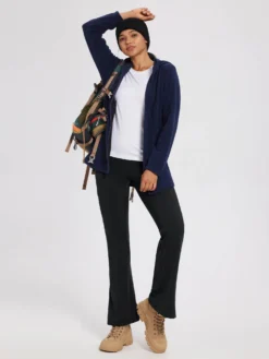 Outdoor Knit Fleece Microfleece Flare Pants -Baleaf Clothing Shop ega038 6 2f812120 d58d 4f64 9829 2c16793c7669