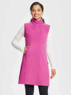 Outdoor Knit Shaker Fleece Thermal Sleeveless Dress -Baleaf Clothing Shop ega039 1 05f1fbb0 0122 4244 8586 25f28230804e