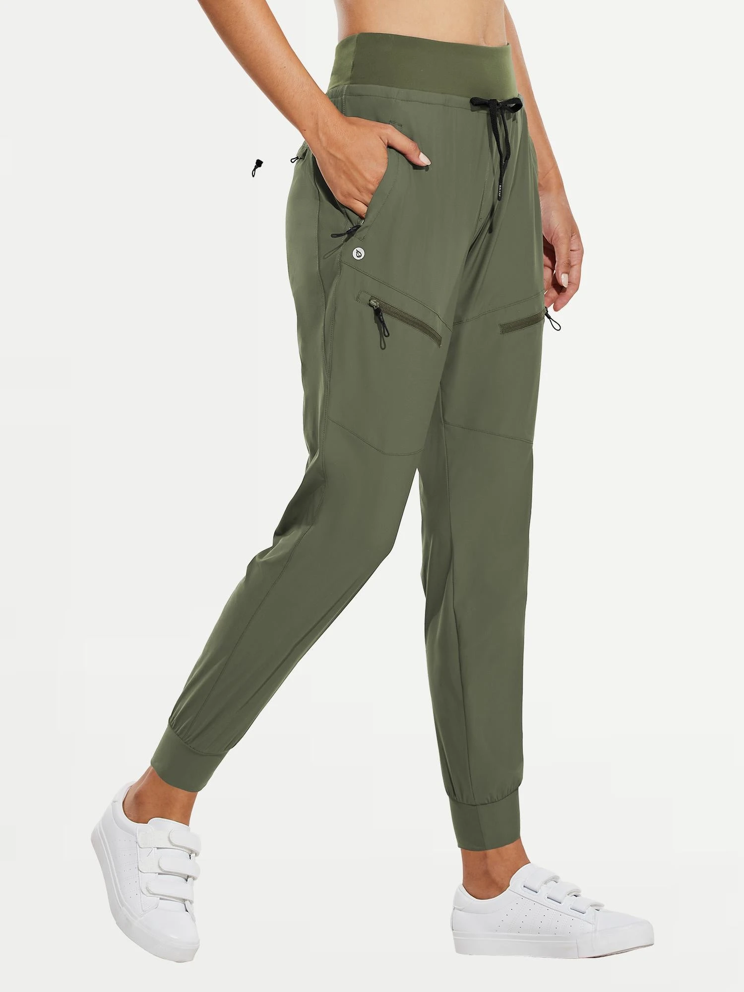 Women's Tall High-Waisted Quick-Dry Hiking Joggers 1 Women's Tall High-Waisted Quick-Dry Hiking Joggers