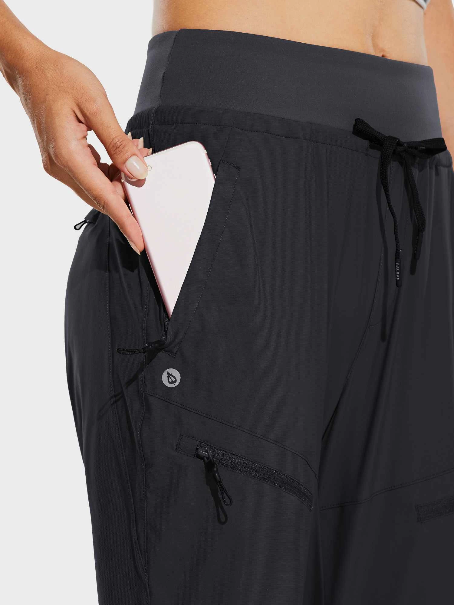 Women's Tall High-Waisted Quick-Dry Hiking Joggers 10 Women's Tall High-Waisted Quick-Dry Hiking Joggers - Image 10