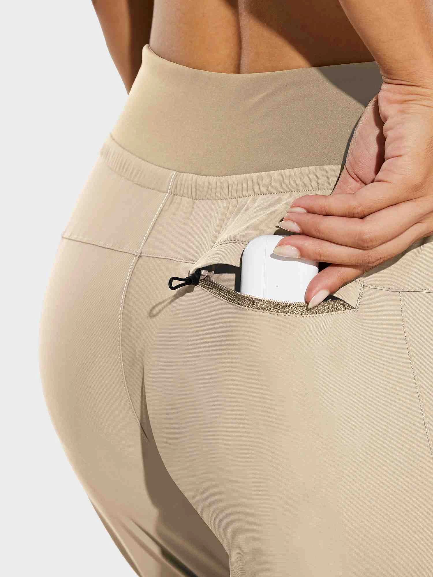 Women's Tall High-Waisted Quick-Dry Hiking Joggers 20 Women's Tall High-Waisted Quick-Dry Hiking Joggers - Image 20