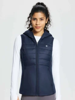 Women's Outdoor Hooded Cotton Vest