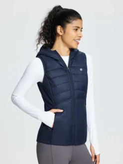 Women's Outdoor Hooded Cotton Vest -Baleaf Clothing Shop ega045 2 473c5cf6 3c1c 4901 a414 b75c7eae1950