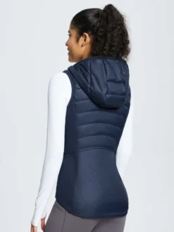 Women's Outdoor Hooded Cotton Vest -Baleaf Clothing Shop ega045 3