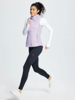 Women's Outdoor Hooded Cotton Vest -Baleaf Clothing Shop ega045 6 flight purple