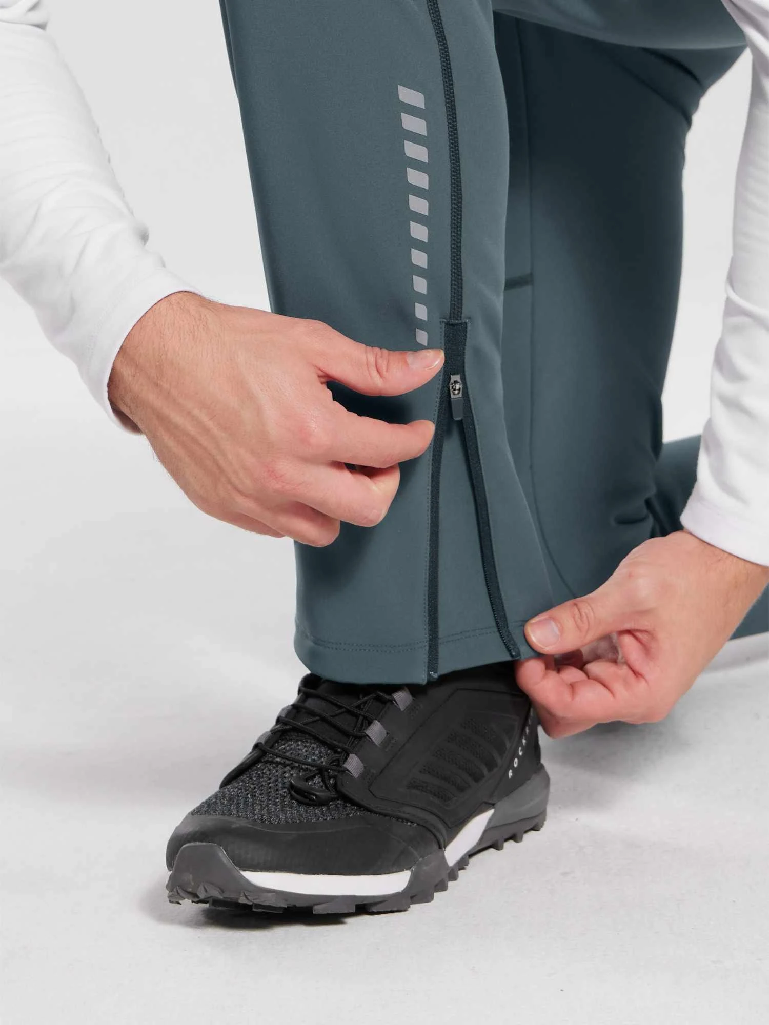 Cycling Elastic Waist Fleece Mountain Pants 14 Cycling Elastic Waist Fleece Mountain Pants - Image 14