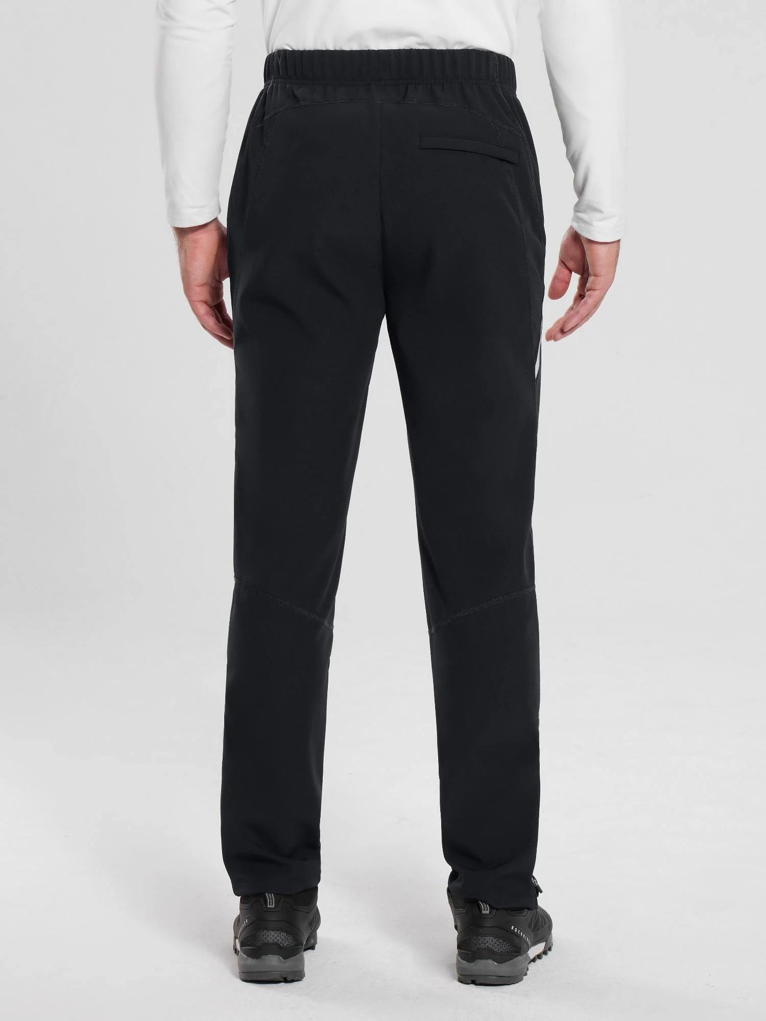 Cycling Elastic Waist Fleece Mountain Pants 6 Cycling Elastic Waist Fleece Mountain Pants - Image 6